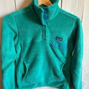Patagonia Turquoise Fleece Jacket